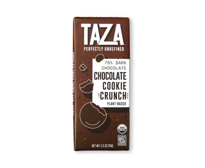 TAZA Chocolate 70% hořká čokoláda CHOCOLATE COOKIE CRUNCH 70 g