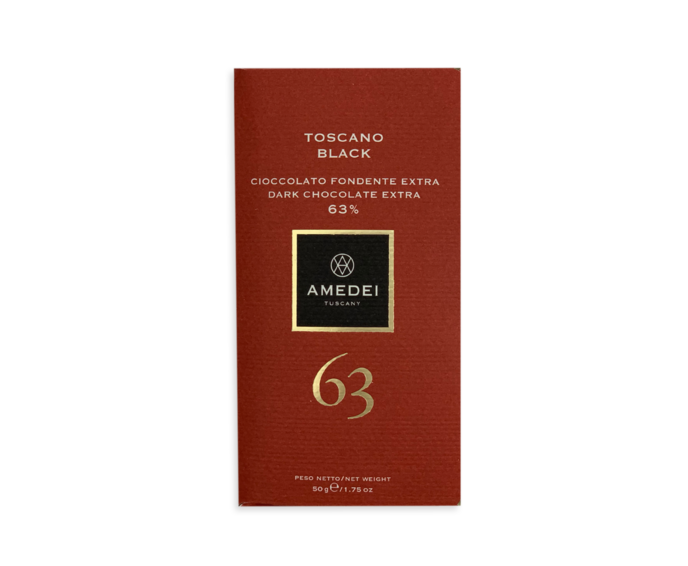 Amedei EXP Toscano Black 63% hořká čokoláda 50 g