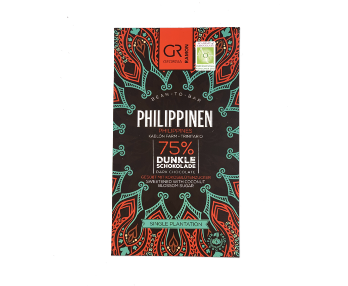 GR 75% hořká čokoláda - Filipíny 50 g