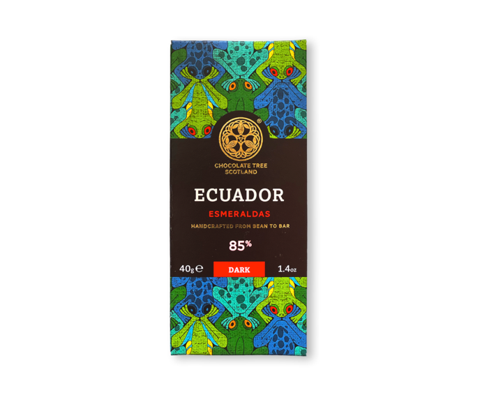 Chocolate Tree MINI 85% hořká čokoláda ECUADOR Esmeraldas BIO 40 g