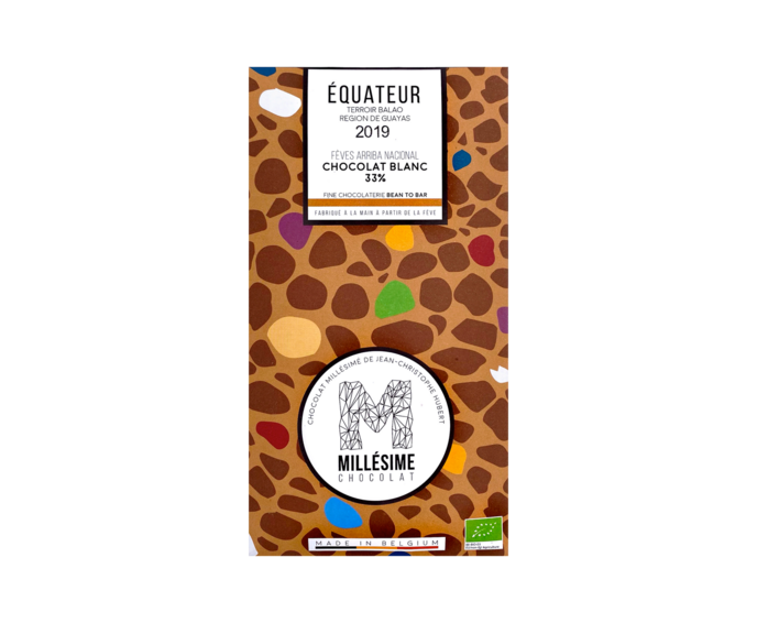 MILLÉSIME 33% bílá čokoláda - ÉQUATEUR BIO 70 g