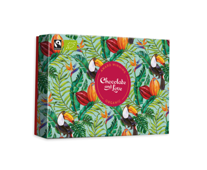 Dárkové balení Chocolate and Love "Panama Green" Bio 4 x 40g