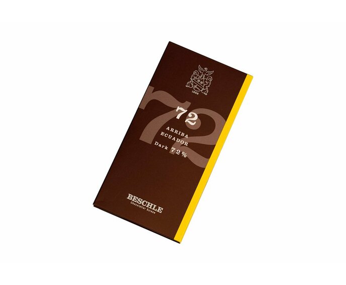 Čokoláda Beschle hořká Arriba Ekvádor 72% 50g