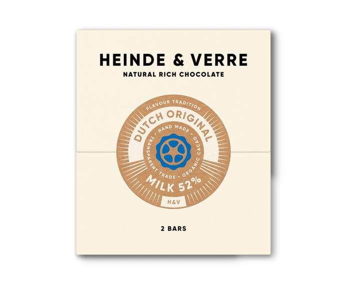 Heinde & Verre 52% mléčná čokoláda Dutch Original Milk 70 g