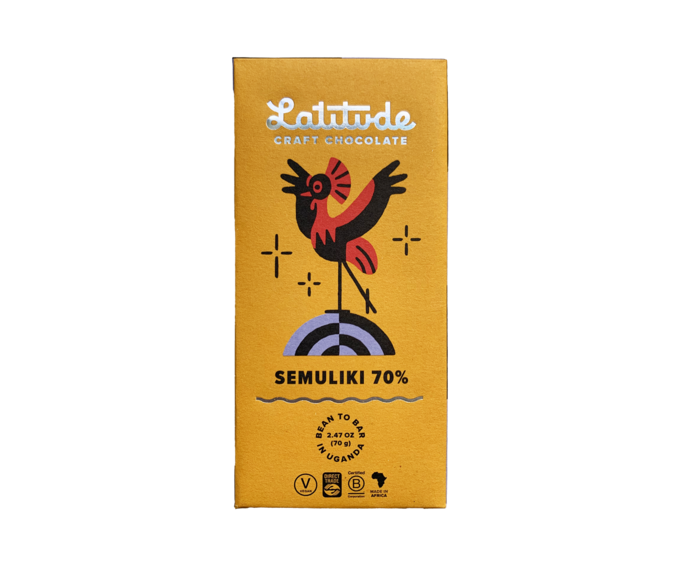 Latitude 70% hořká čokoláda SEMULIKI 70 g