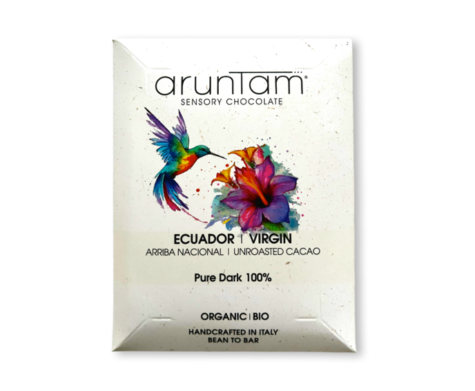 Aruntam 100% hořká čokoláda ECUADOR VIRGIN ARRIBA NACIONAL BIO 45g