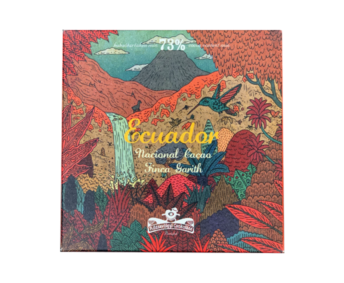 Rózsavölgyi Csokoládé 73% hořká čokoláda Ekvádor Finca Garyth 70 g
