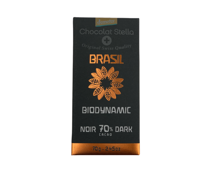 Stella 70% hořká čokoláda - Brazílie Biodynamic 70 g