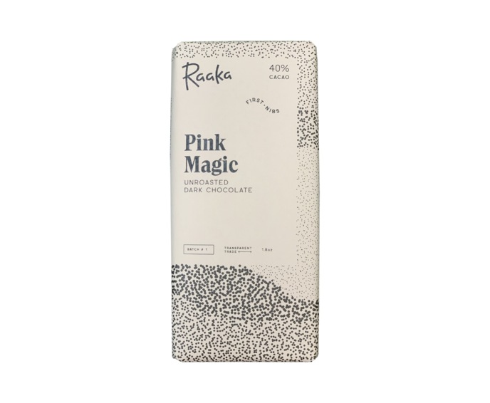 Raaka 40% bílá čokoláda Pink Magic Limited Edition 50 g