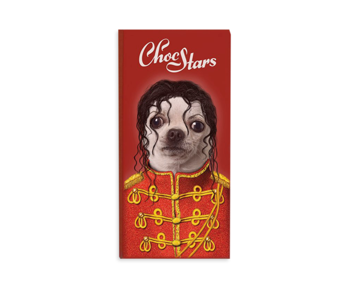 ChocStars Pop 50% hořká čokoláda 100 g