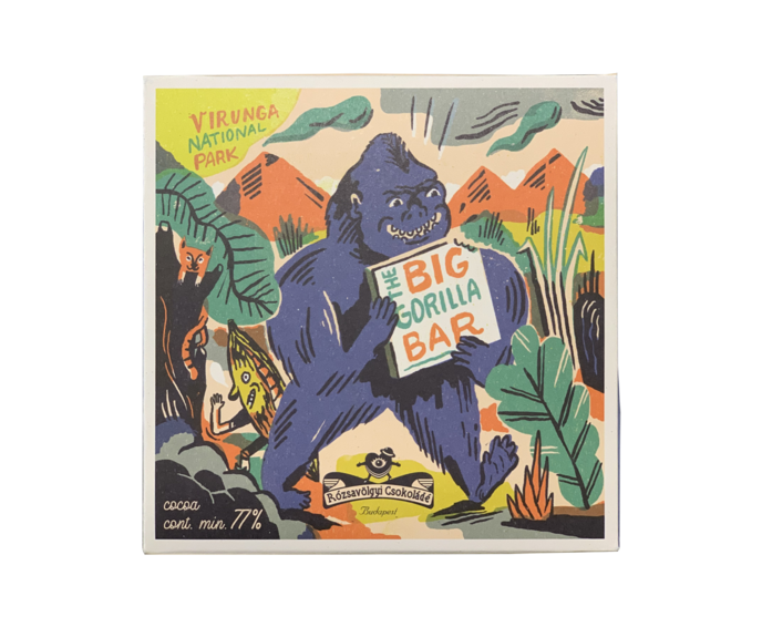 Rózsavölgyi Csokoládé 77% hořká čokoláda Virunga 70 g