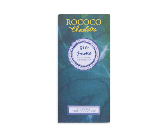 Rococo 65% hořká čokoláda - Big Smoke 70g