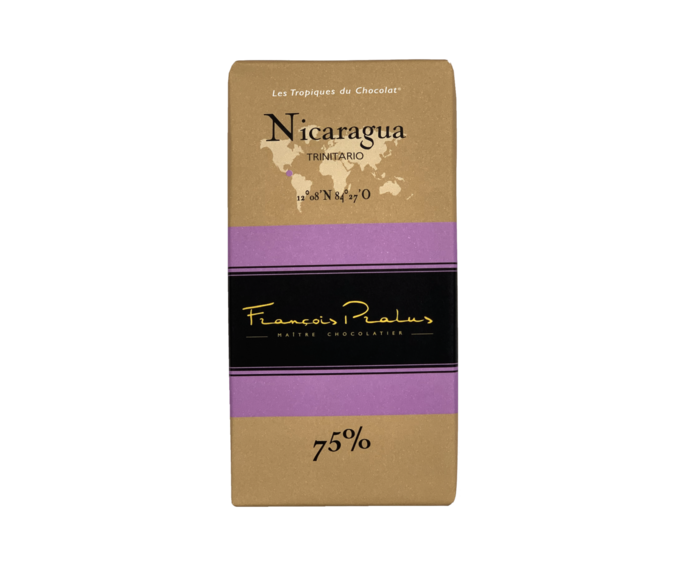 Francois Pralus 75% hořká čokoláda Nikaragua 100 g