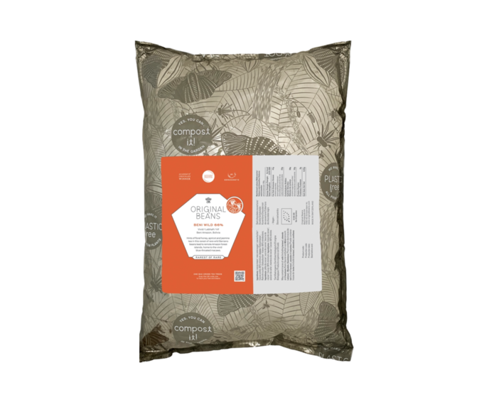 Original Beans 66% hořké čokoládové knoflíky BENI WILD BIO 2 kg