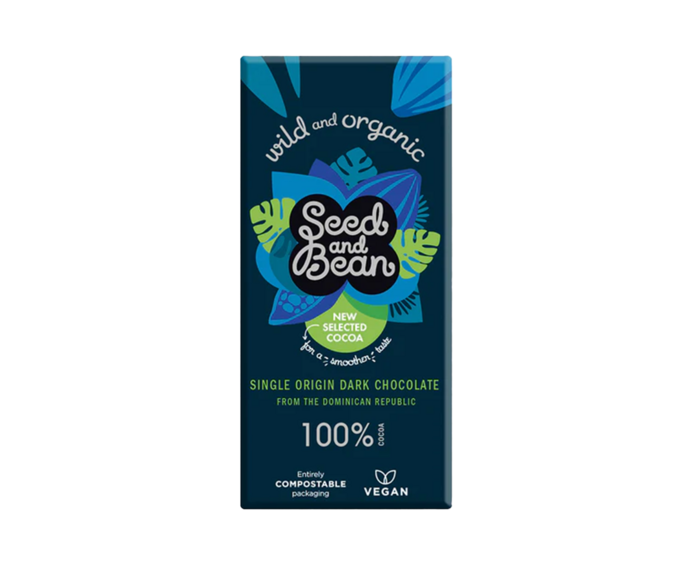 Seed and Bean 100% hořká čokoláda Dominican Republic BIO 75 g
