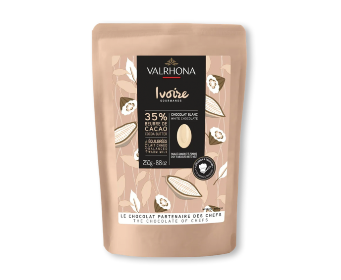 Valrhona 35% bílá čokoláda PECKY IVORE 250 g