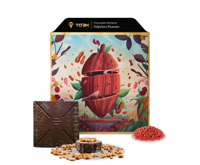 To’ak Chocolate 65% hořká čokoláda ALCHEMY SALPRIETA PEANUTS 56 g