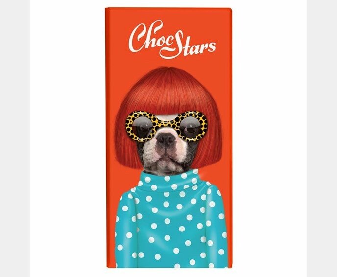 ChocStars Spots 50% hořká čokoláda 100g