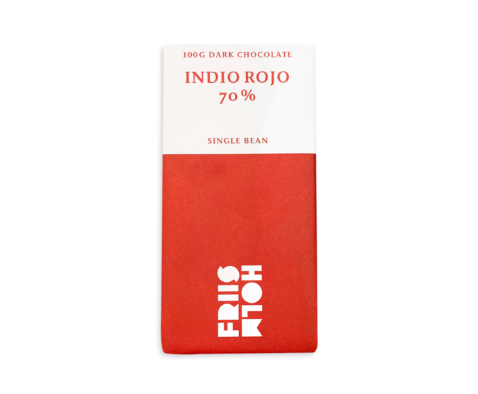 FRIIS-HOLM 70% hořká čokoláda INDIO ROJO Honduras/Guatemala 100 g