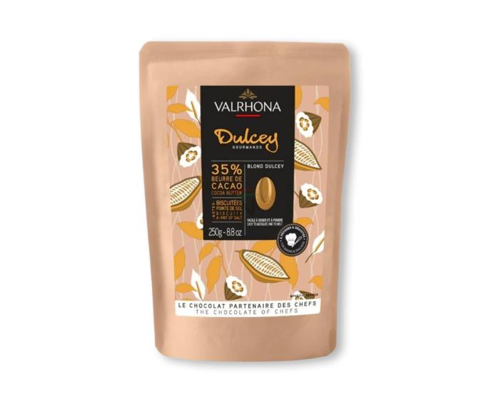 Valrhona 35% bílá čokoláda pecky DULCEY 250 g