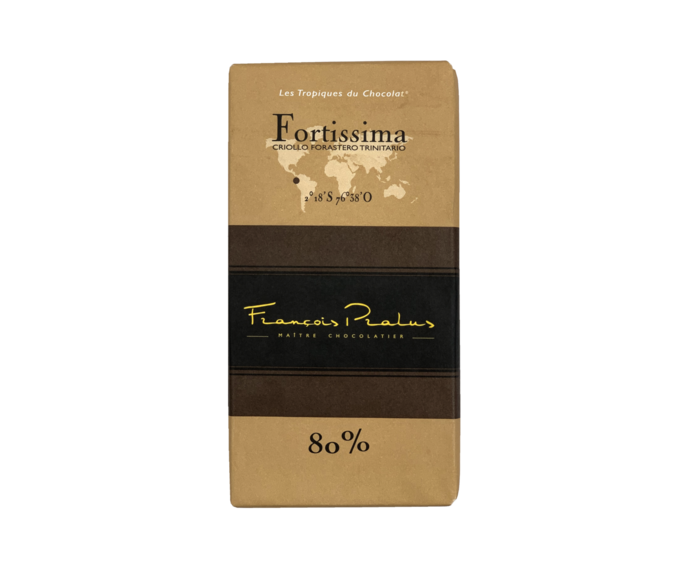 Francois Pralus 80% hořká čokoláda Fortissima 100 g