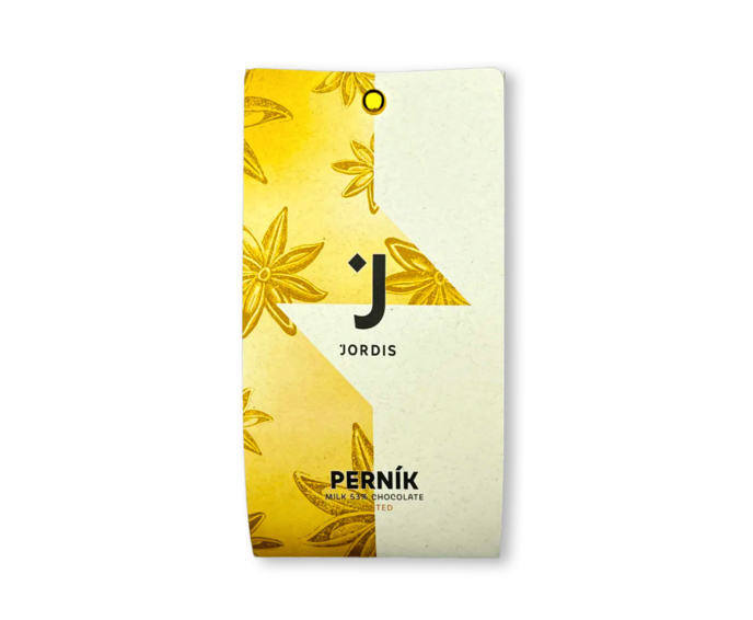 Jordi´s 53% mléčná čokoláda PERNÍK LIMITED 50 g