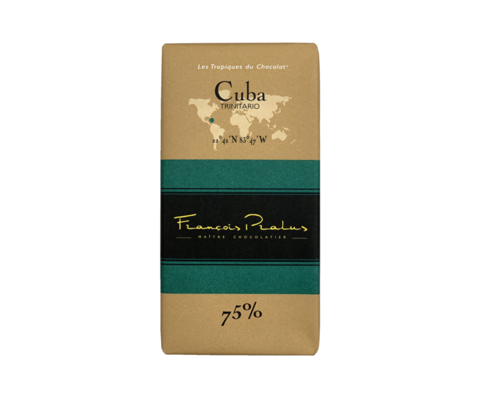 Francois Pralus 75% hořká čokoláda Kuba 100 g