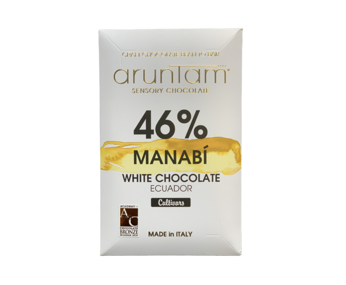 Aruntam 46% bílá čokoláda MANABÍ EKVÁDOR 50 g
