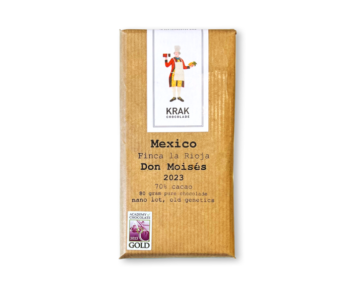 KRAK 70% hořká čokoláda MEXICO Finca la Rioja, Don Moisés 2023 80 g