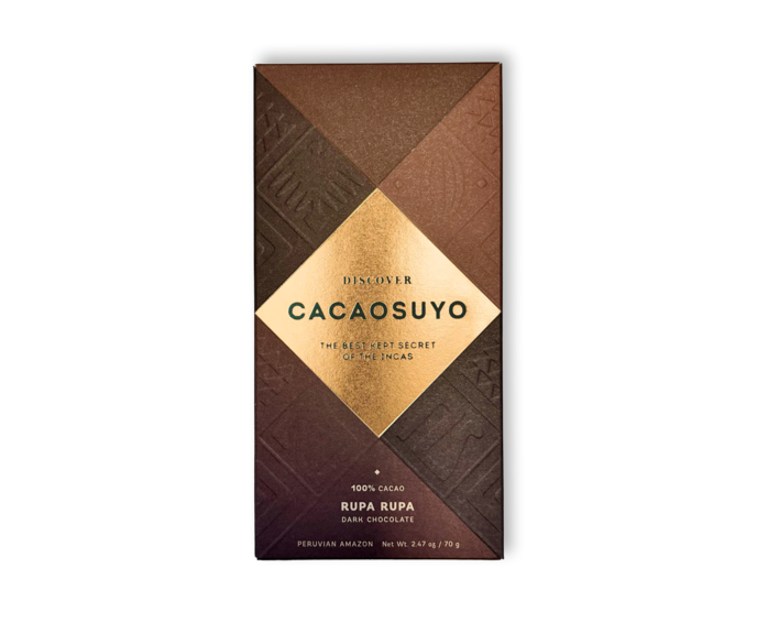 Cacaosuyo Rupa Rupa Peruvian Amazon 100% hořká čokoláda 70 g