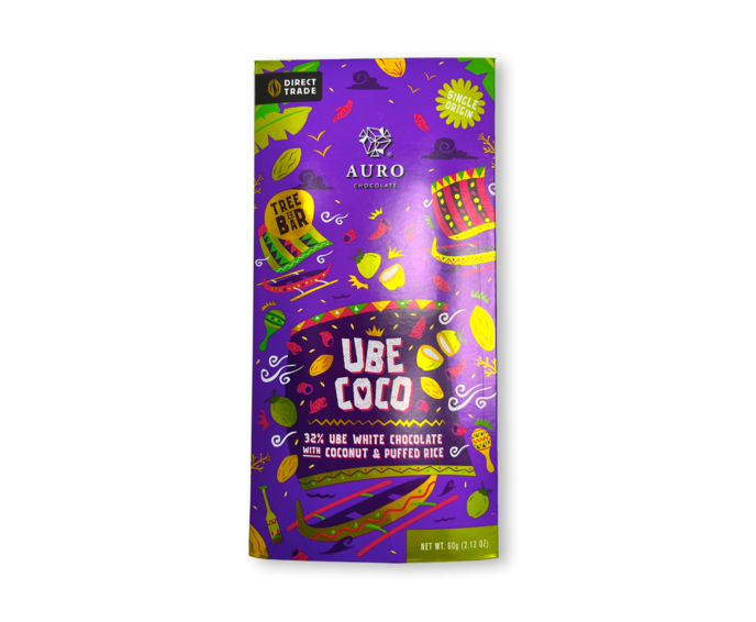 AURO 32% bílá čokoláda UBE COCO 60 g