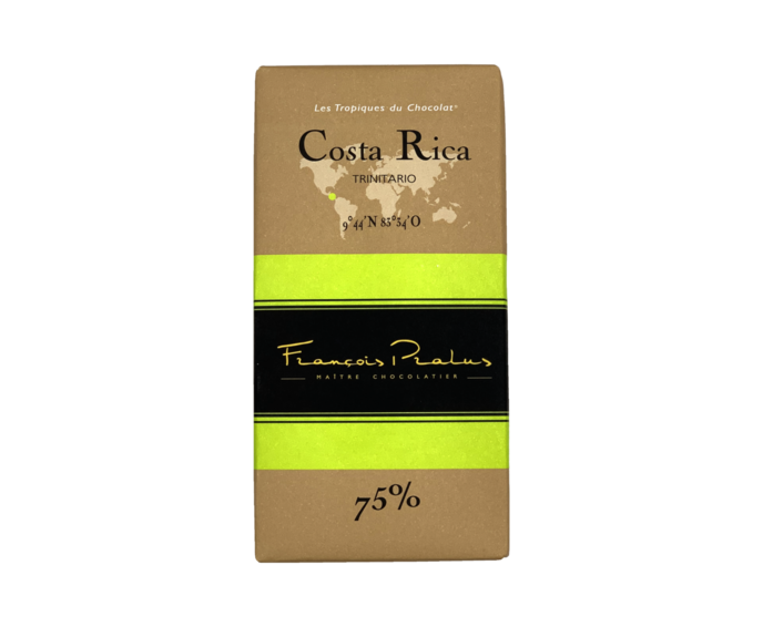 Francois Pralus 75% hořká čokoláda Kostarika 100 g
