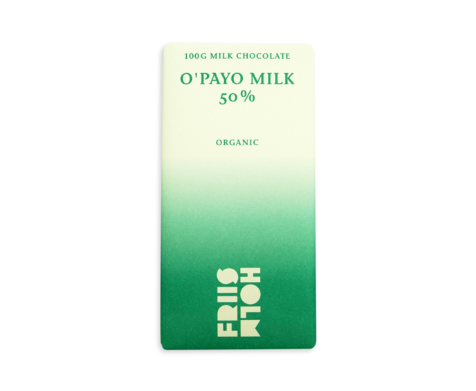 FRIIS-HOLM 50% mléčná čokoláda O´PAYO BIO 100 g