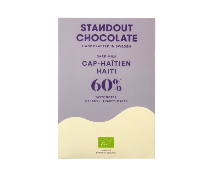 Standout Chocolate 60% mléčná čokoláda Cap-Haitien Haiti BIO 50 g