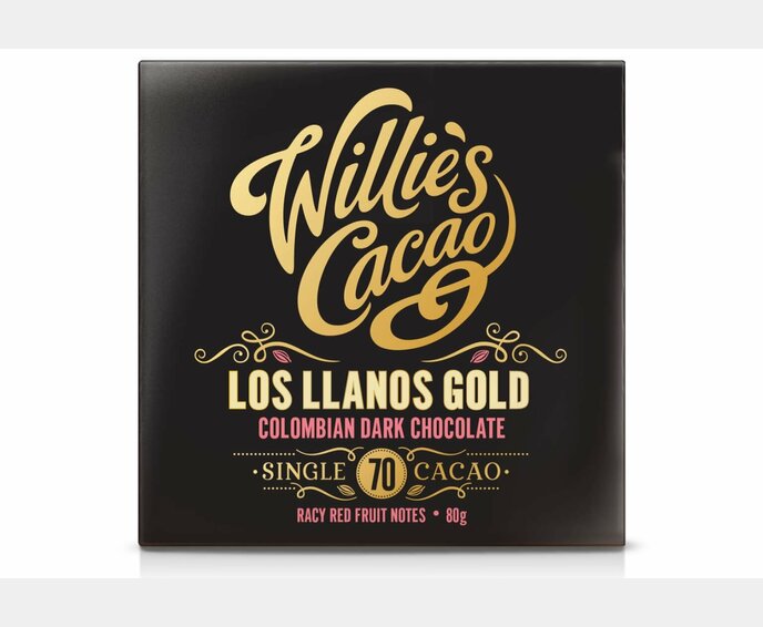 ZZZ Willie´s Cacao Los Llanos Gold - Kolumbie 70% hořká čokoláda 50g