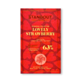 Standout Chocolate 63% hořká čokoláda LOVELY STRAWBERRY s jahodami BIO 50 g