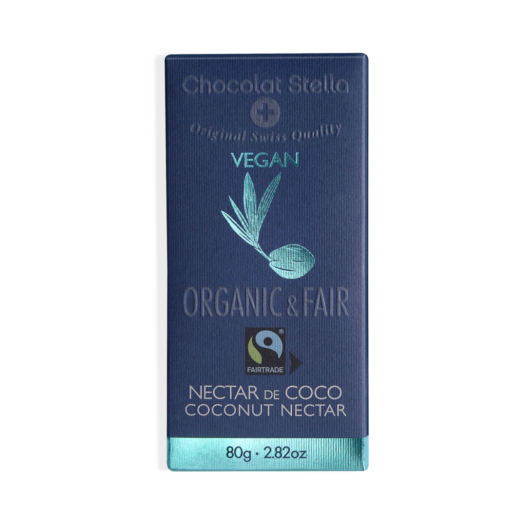 Stella VEGAN 54% hořká čokoláda kokos. mléko BIO 80g