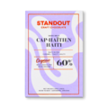 Standout Chocolate 60% mléčná čokoláda Cap-Haitien HAITI BIO 50 g
