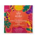 AROKO CHOCOLATE 35% bílá čokoláda s pistáciemi CARENERO WITH BRONTE DOP PISTACCHIO 50 g