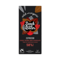 Seed and Bean 58% hořká čokoláda káva DARK ESPRESSO BIO 75 g