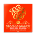 Willie's Cacao 100% hořká čokoláda bez cukru Orange & Almond 50 g