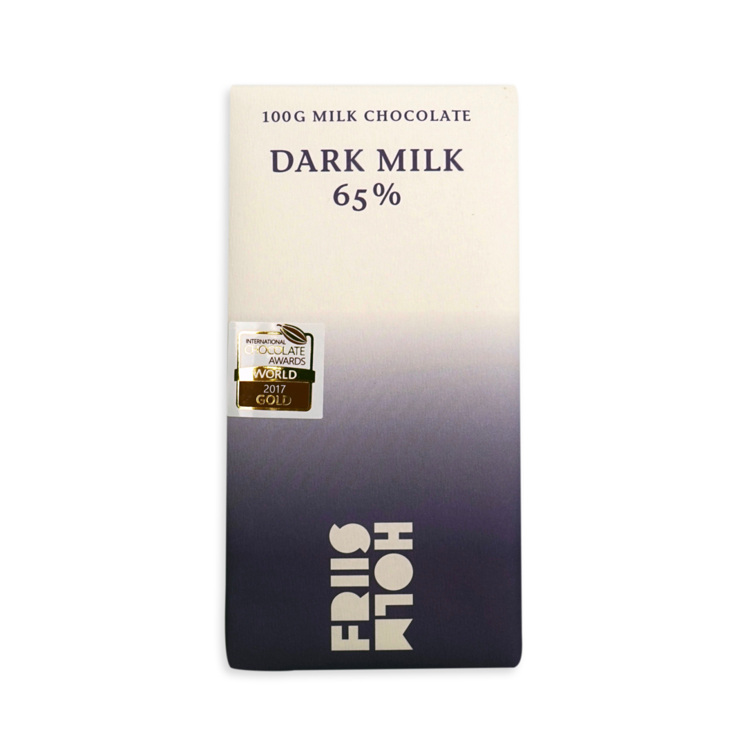 FRIIS-HOLM DARK MILK 65% mléčná čokoláda 100 g
