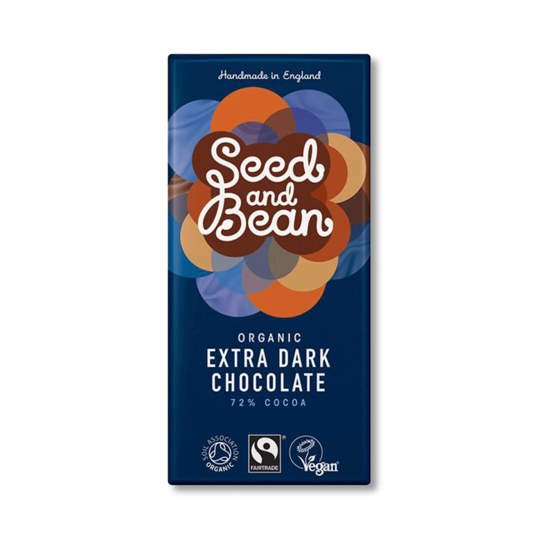 Seed and Bean 72% hořká čokoláda BIO 85 g
