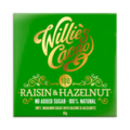 Willie's Cacao EXP 100% hořká čokoláda Raisin & Hazelnut bez cukru 50 g