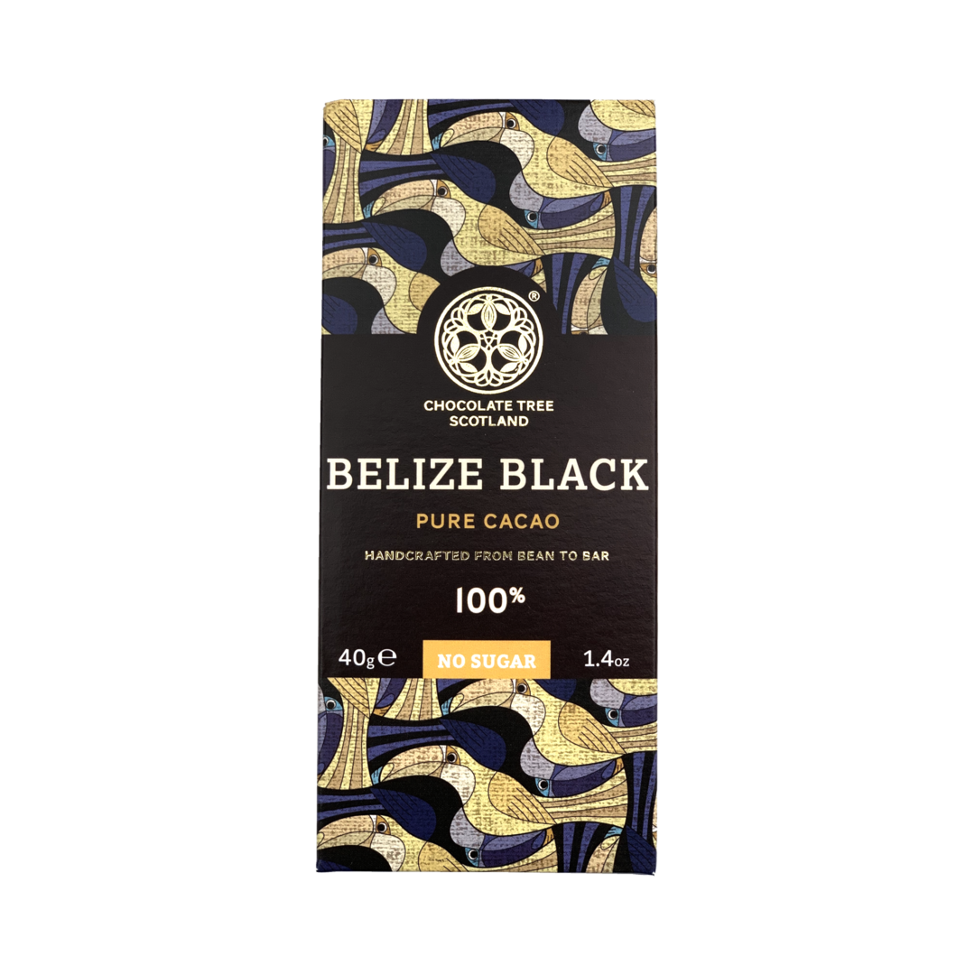 Chocolate Tree MINI 100% hořká čokoláda Belize Black40 g