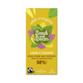 Seed and Bean 58% hořká čokoláda citrón a kardamom BIO 75 g