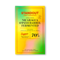 Standout Chocolate 70% hořká čokoláda NICARAGUA O'PAYO BARREL FERMENTED Limited Edition BIO 50 g
