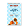 Standout Chocolate 69% hořká čokoláda COFFEE AND CINNAMON BUN BIO 50 g