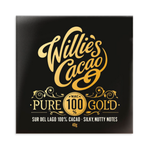 Willie's Cacao 100% hořká čokoláda Pure Gold San Vicente 40 g