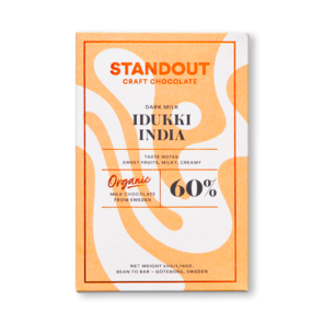 Standout Chocolate 60% mléčná čokoláda Idukki India BIO 50 g